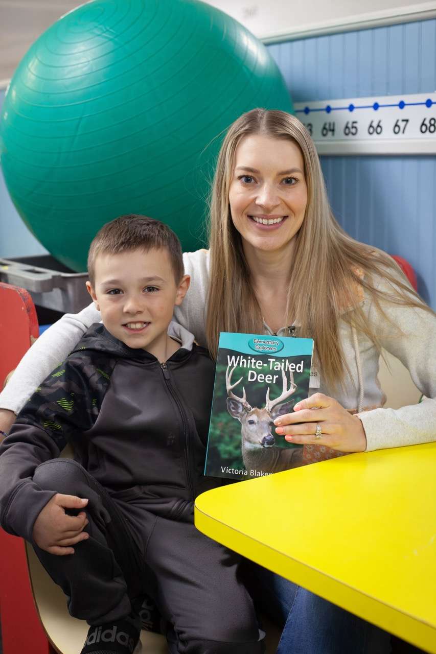 Reading session in progress